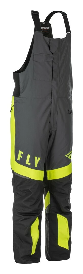 Textile Pants Fly Racing Snow Outpost Bib - Image 2