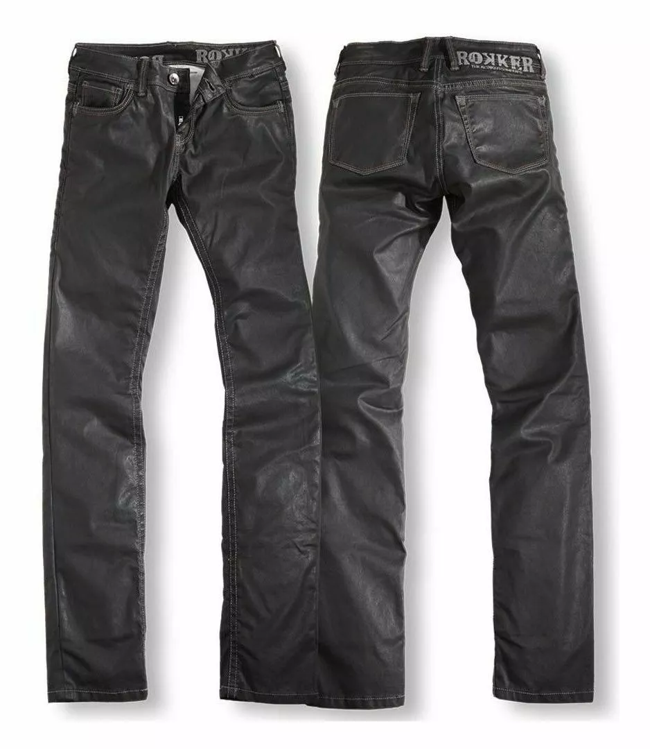 Textile Pants Rokker Diva Black Women's Jeans (27X34)