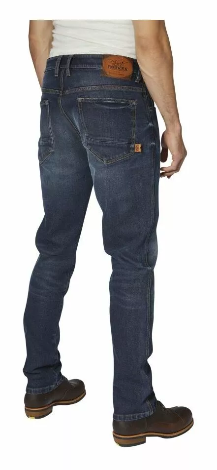 Textile Pants Rokker Rokkertech Tapered Slim AA Jeans - Image 4