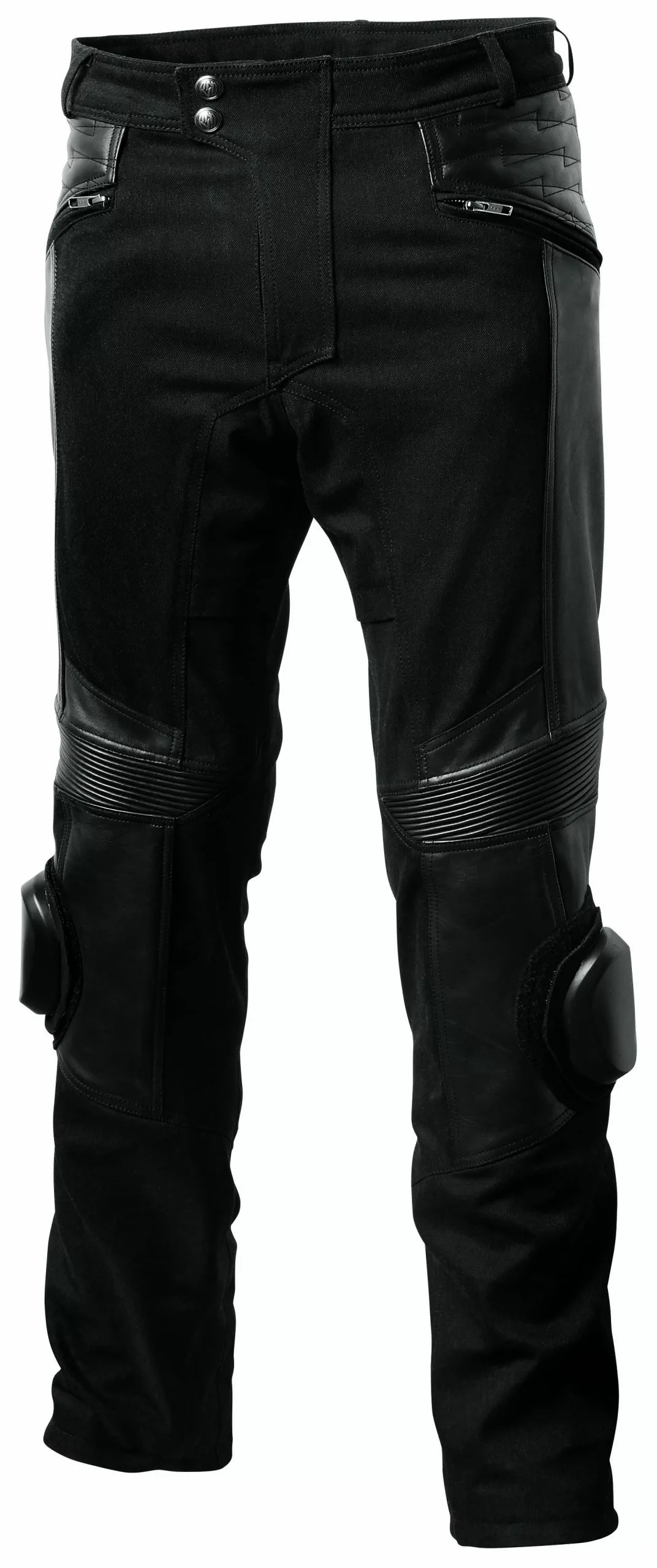 RSD Apparel Leather Pants Roland Sands F@#k Luck Pants - Image 2