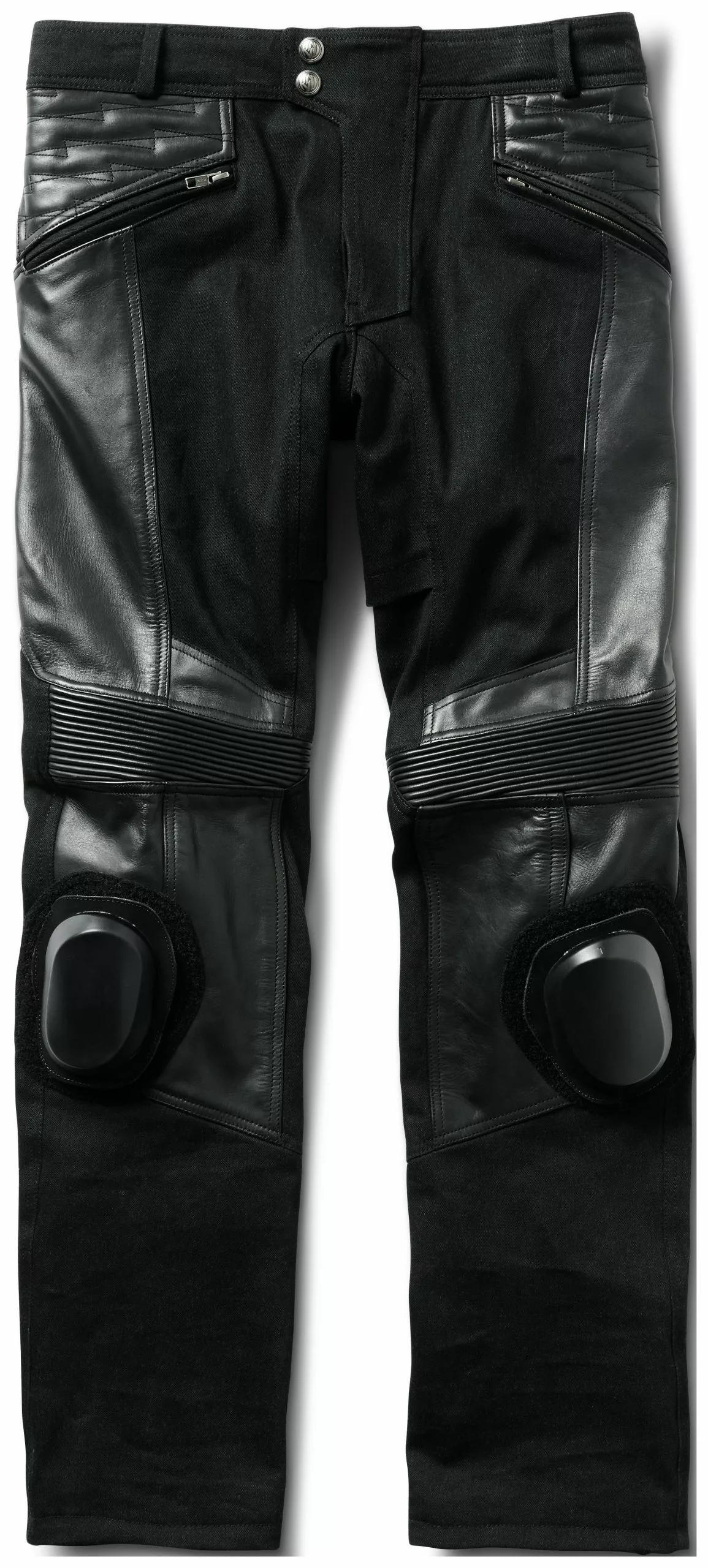 RSD Apparel Leather Pants Roland Sands F@#k Luck Pants - Image 3