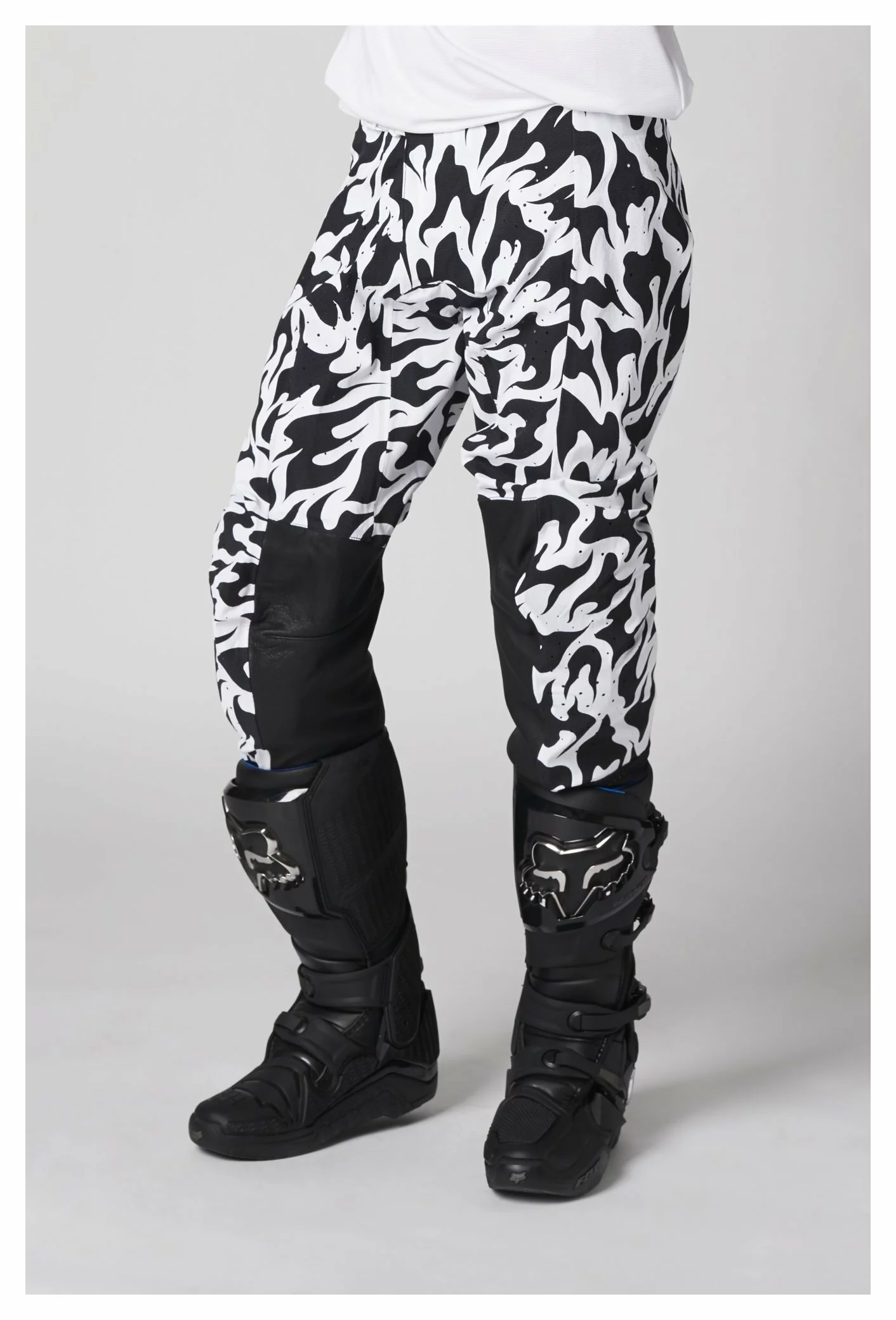 Riding Gear Shift Blue Label Flame Pants