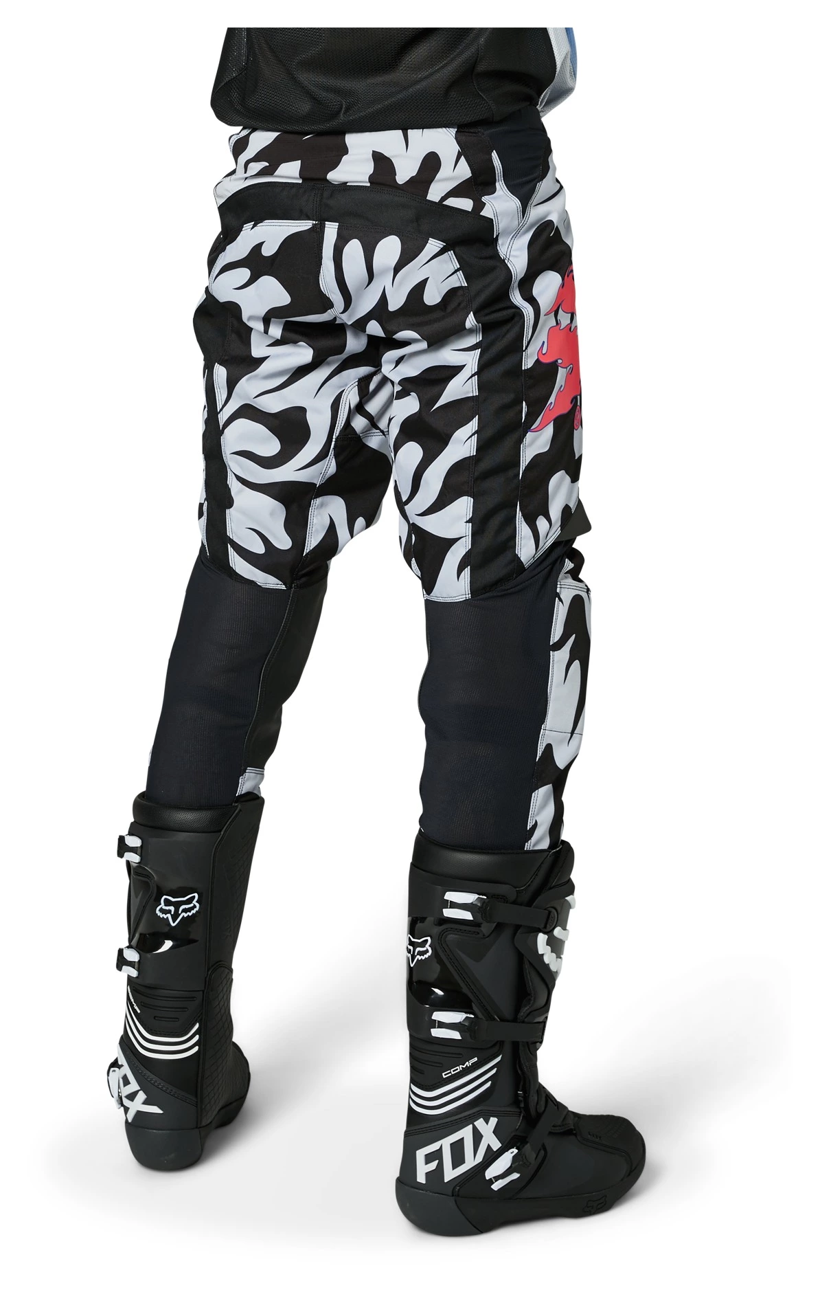 Riding Gear Shift White Label Flame Pants - Image 2