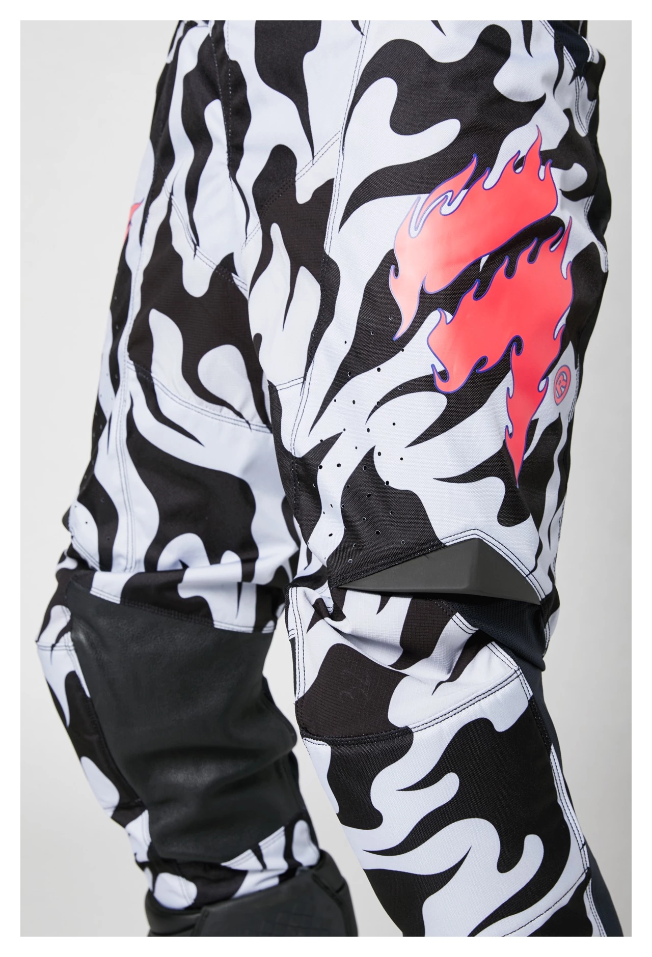 Riding Gear Shift White Label Flame Pants - Image 3