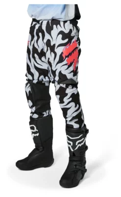 Riding Gear Shift White Label Flame Pants
