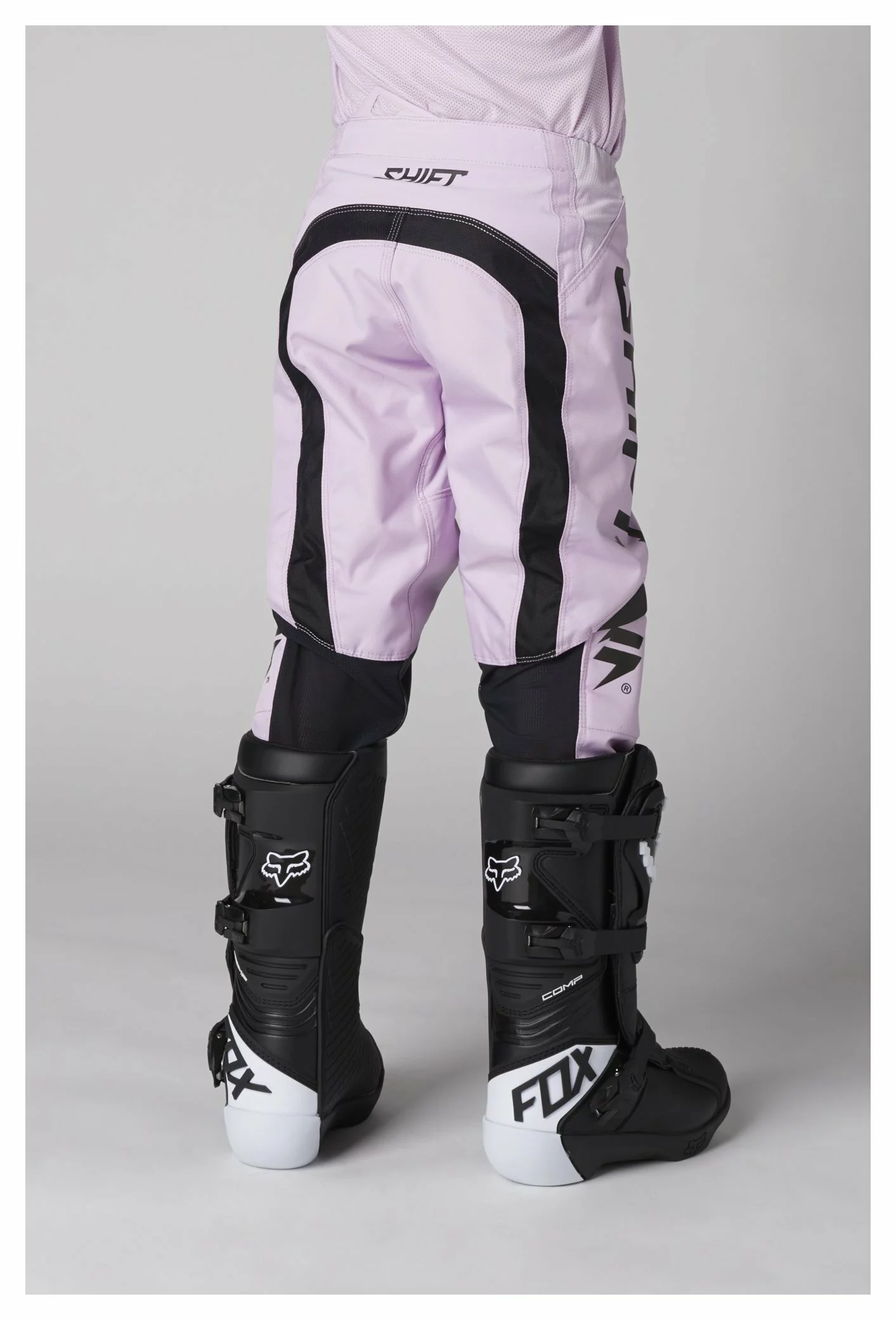 Riding Gear Shift Youth White Label Trac Pants - Image 2